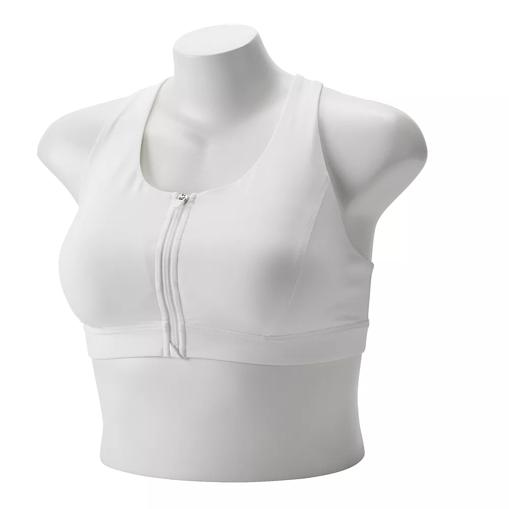 Plus Size Tek Gear® Zip-Front Medium Impact Sports Bra 1 Plus Size Tek Gear® Zip-Front Medium Impact Sports Bra