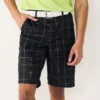 Men's Tek Gear® Plaid Flat-Front Golf Shorts