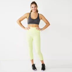 Women's Tek Gear® Seamless Capri Leggings -sportswear 5234831 ALT9