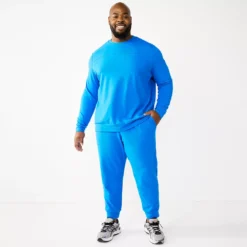 Big & Tall Tek Gear® French-Terry Joggers -sportswear 5240485 ALT9