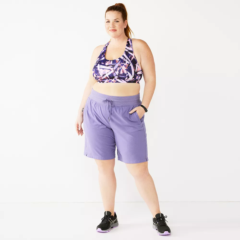 Plus Size Tek Gear® Essential Bermuda Shorts 3 Plus Size Tek Gear® Essential Bermuda Shorts - Image 3