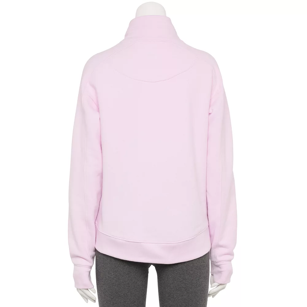 Women's Tek Gear® Quarter-Zip Ultrasoft Fleece Jacket 2 Women's Tek Gear® Quarter-Zip Ultrasoft Fleece Jacket - Image 2