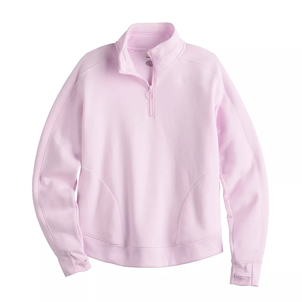Women's Tek Gear® Quarter-Zip Ultrasoft Fleece Jacket 3 Women's Tek Gear® Quarter-Zip Ultrasoft Fleece Jacket - Image 3