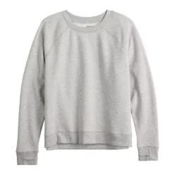 Women's Tek Gear® Easy Ultrasoft Fleece Sweatshirt -sportswear 5543912 ALT2