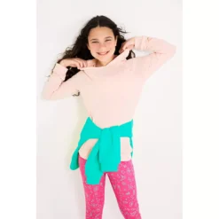 Girls 7-16 Tek Gear® Soft Tek Hoodie Tee In Regular & Plus -sportswear 5553609 ALT2