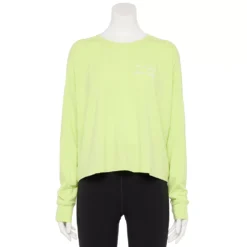 Women's Tek Gear® Easy French Terry Raw-Seam Tee