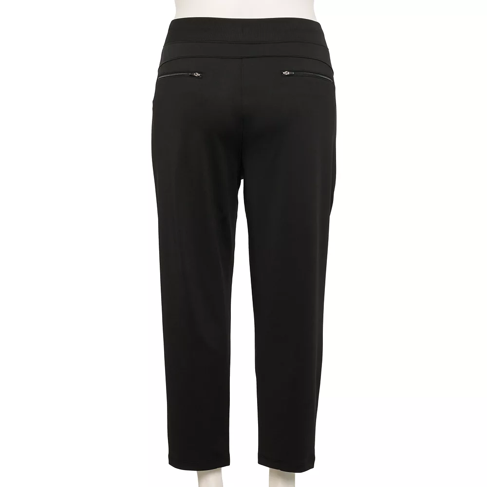 Plus Size Tek Gear® Weekend French Terry Ankle Pants 2 Plus Size Tek Gear® Weekend French Terry Ankle Pants - Image 2