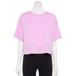 Women's Tek Gear® Crop Easy Tee