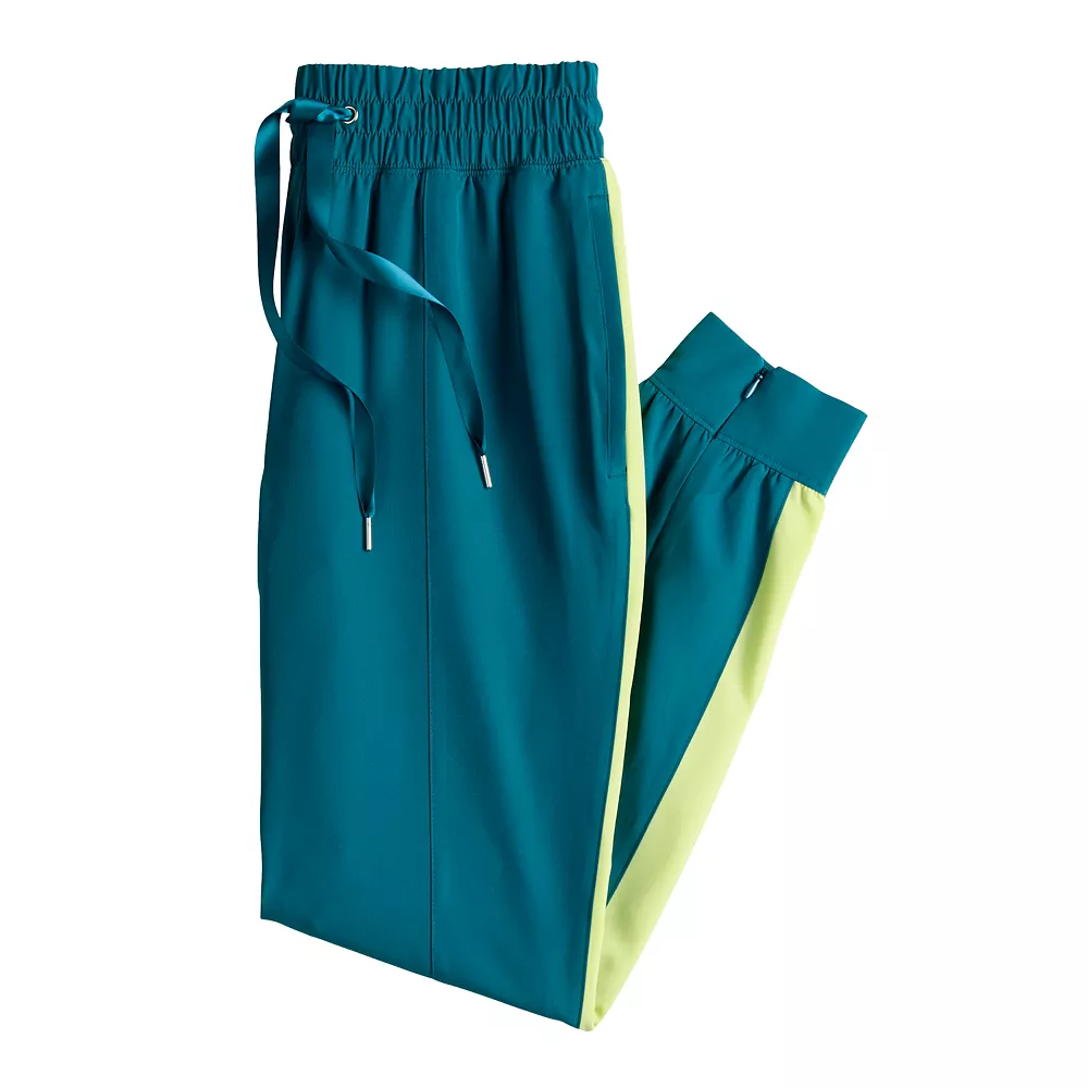 Women's Tek Gear® Zipper-Hem Woven Track Pants 3 Women's Tek Gear® Zipper-Hem Woven Track Pants - Image 3