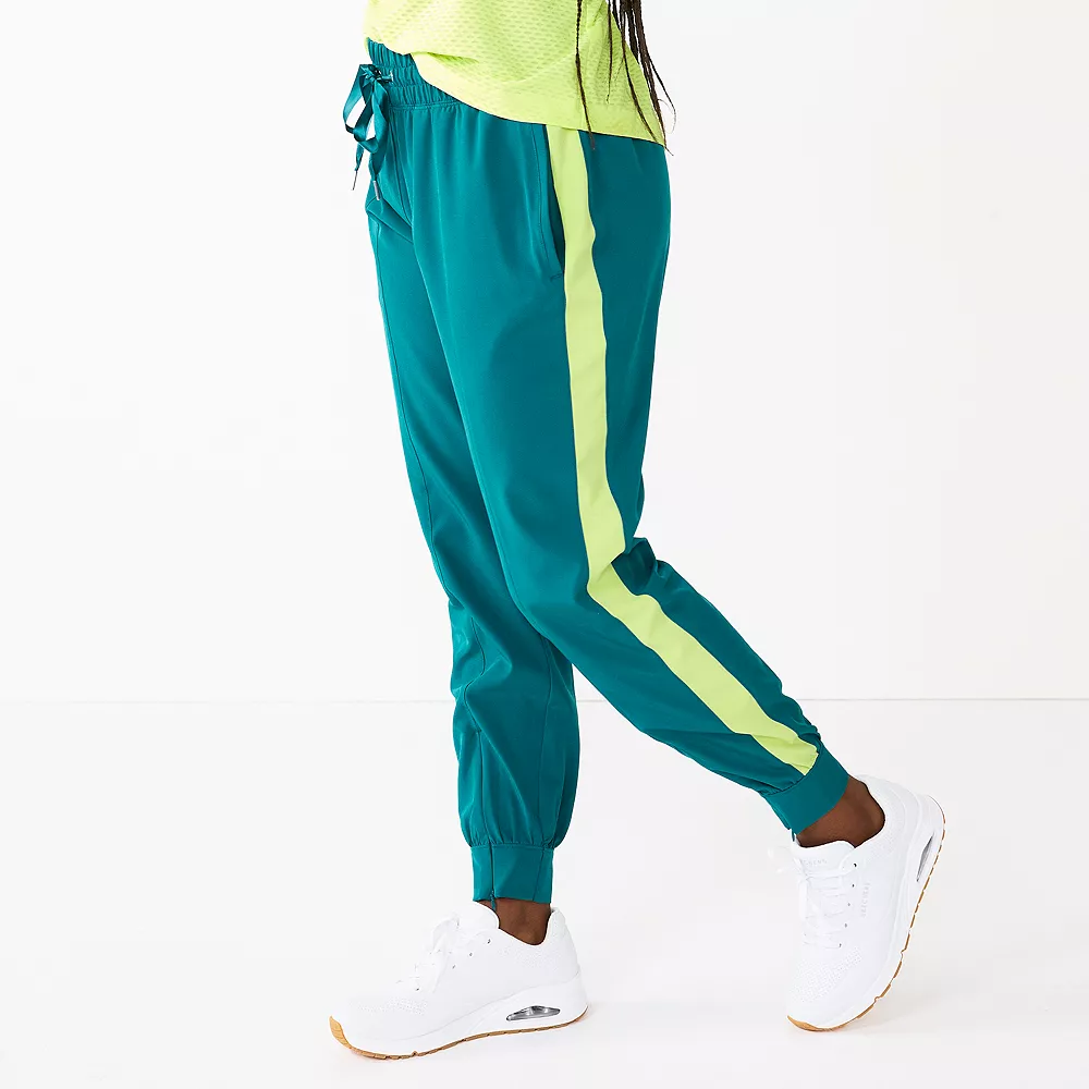 Women's Tek Gear® Zipper-Hem Woven Track Pants 1 Women's Tek Gear® Zipper-Hem Woven Track Pants