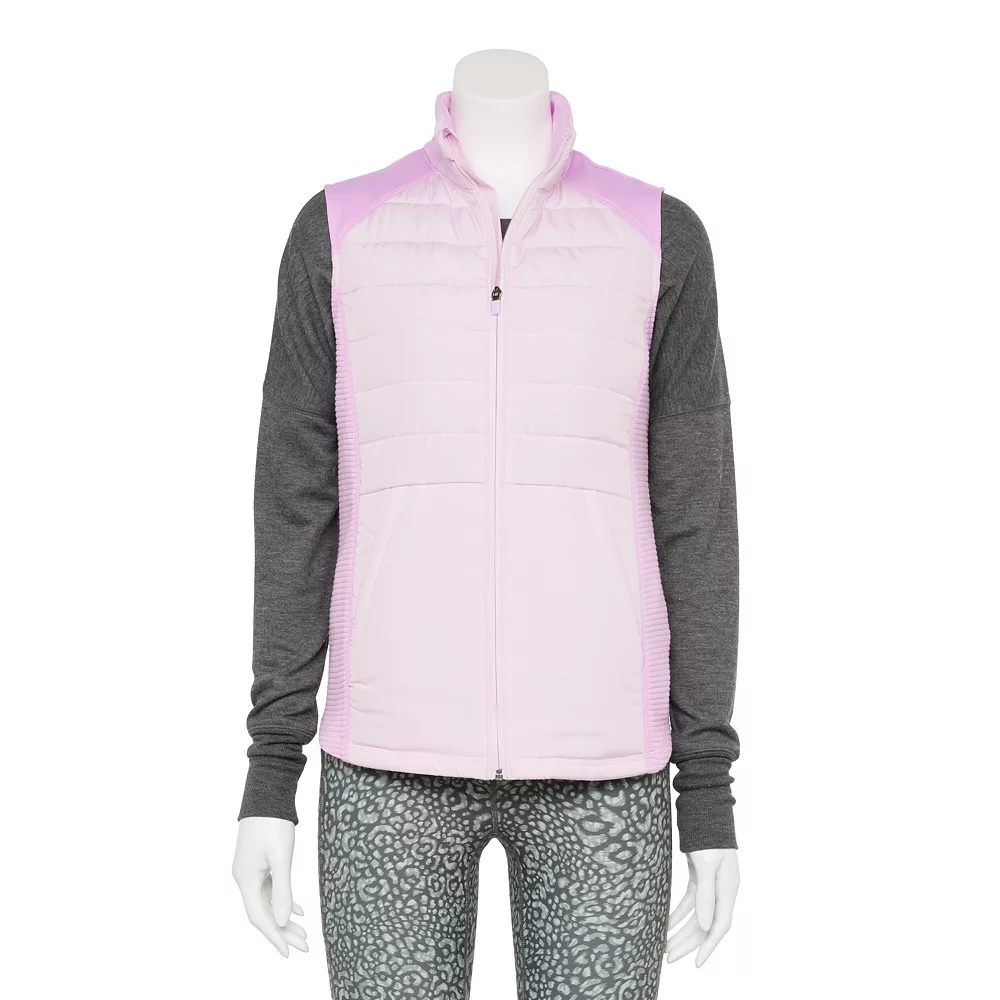 Women's Tek Gear® Mixed-Media Vest 1 Women's Tek Gear® Mixed-Media Vest