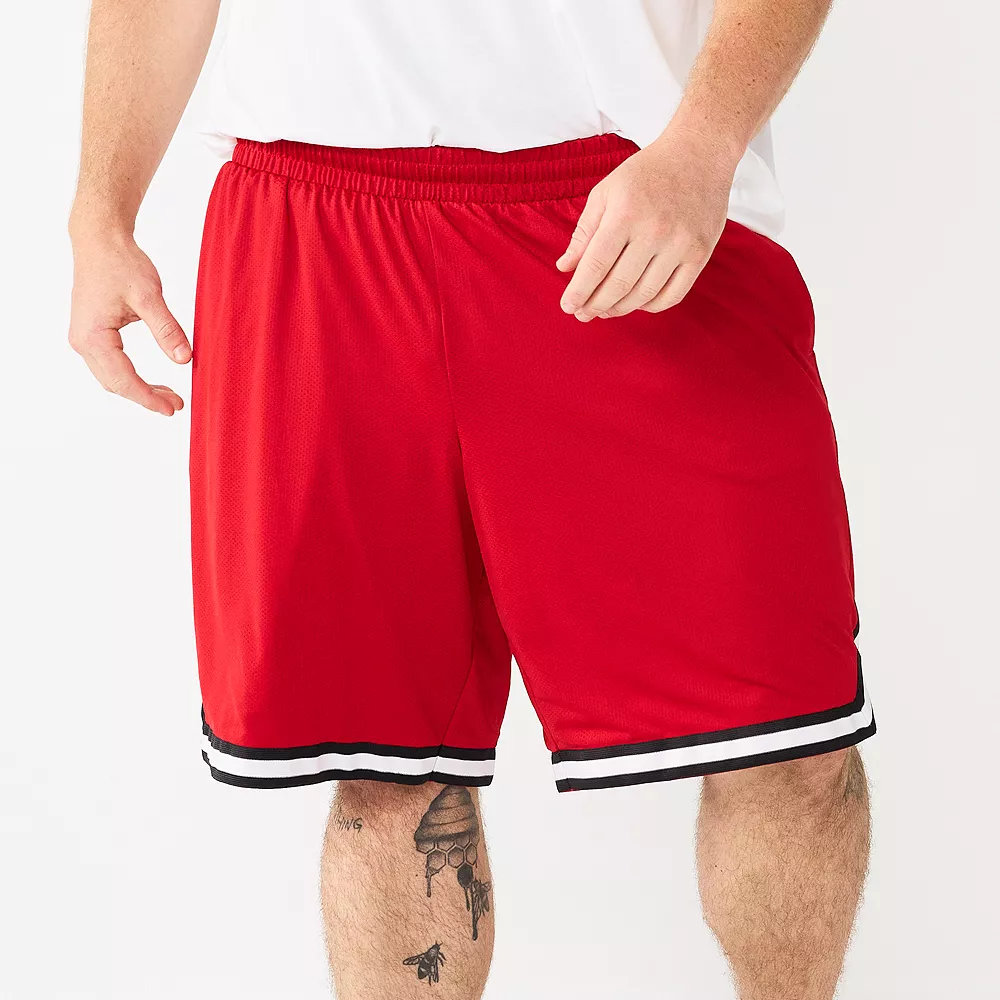 Big & Tall Tek Gear® Retro Basketball Shorts 1 Big & Tall Tek Gear® Retro Basketball Shorts
