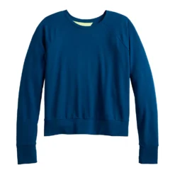 Women's Tek Gear® Keyhole Back Long-Sleeve Tee -sportswear 5662107 ALT2