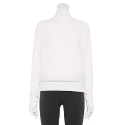 Women's Tek Gear® Keyhole Back Long-Sleeve Tee