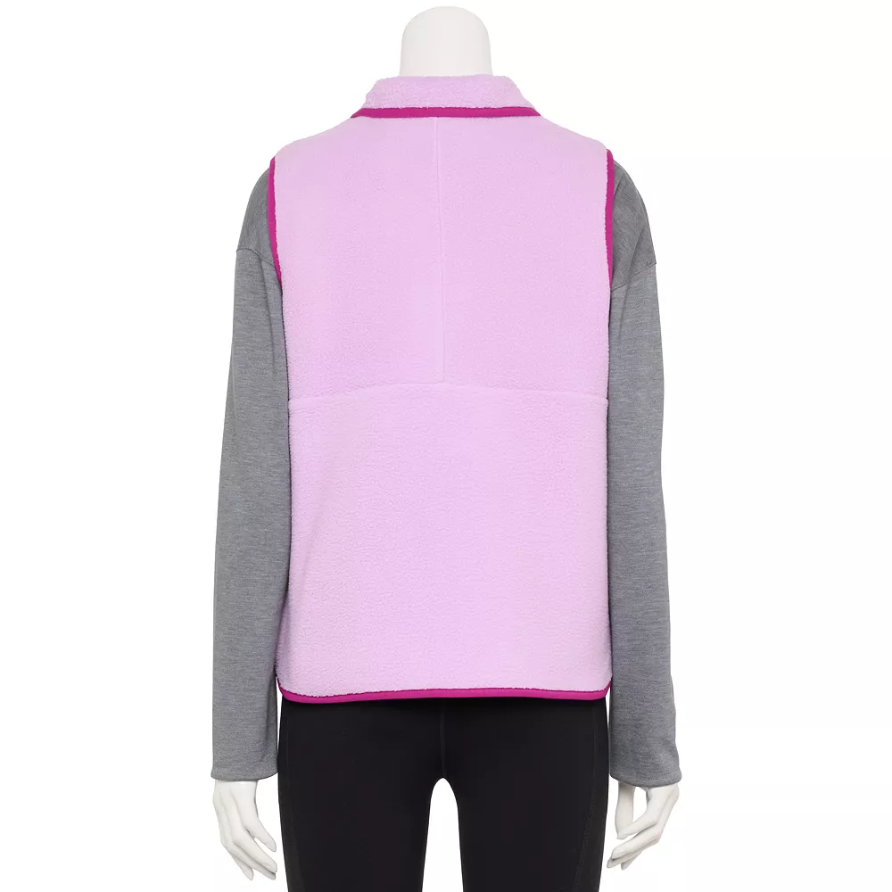 Women's Tek Gear® Sherpa Vest 2 Women's Tek Gear® Sherpa Vest - Image 2