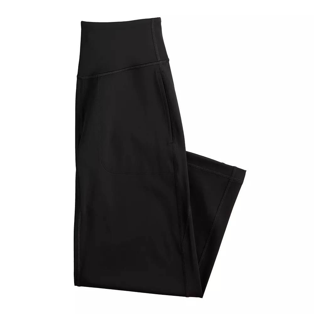 Women's Tek Gear® Ultrastretch Wide Leg Crop Pant 3 Women's Tek Gear® Ultrastretch Wide Leg Crop Pant - Image 3