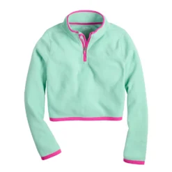 Girls 7-20 Tek Gear® Microfleece 1/4-Zip Pullover In Regular & Plus