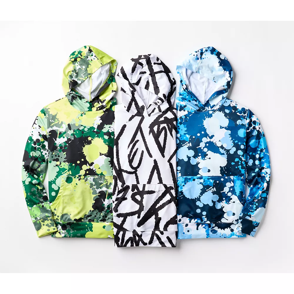 Boys 8-20 Tek Gear® Printed Hoodie In Regular & Husky 2 Boys 8-20 Tek Gear® Printed Hoodie In Regular & Husky - Image 2