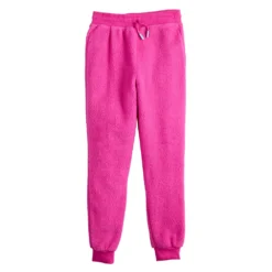 Girls 7-16 Tek Gear® Sherpa Joggers In Regular & Plus